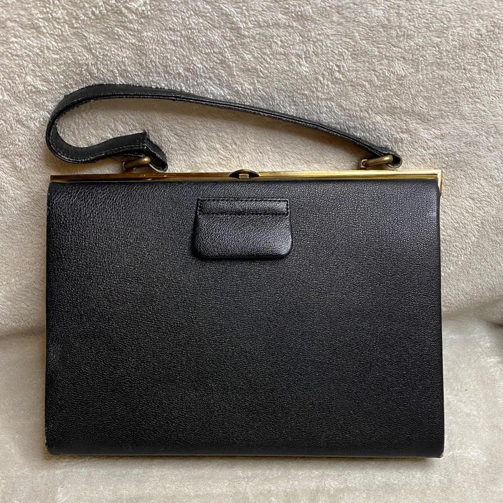 Vintage Fassbender Leather Bag